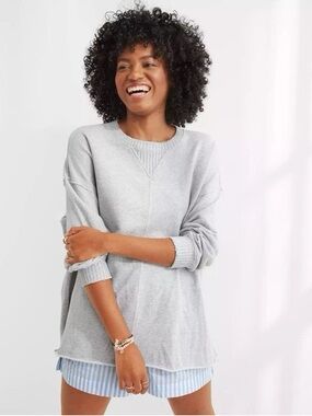 American Eagle Down-To-Earth Oversized Sweatshirt